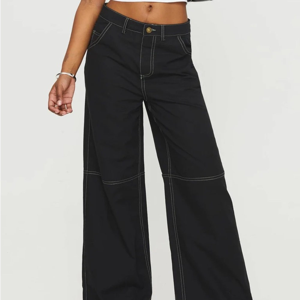 Princess Polly Black Pants